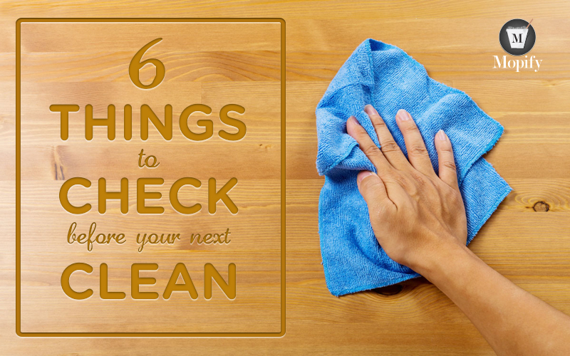 What to do before your house cleaner arrives